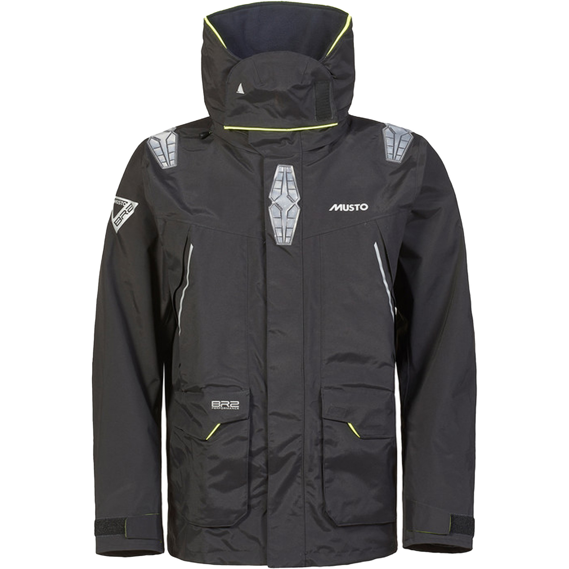 2026 Musto Männer BR2 Offshore Jacket & Salopette Segelanzug  Black /Rot